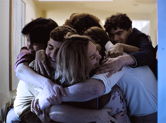 New trending GIF tagged hbo hug best friends…