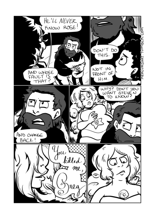 mercuryhat:I finished my SU fan comic!If it looks weird on Tumblr, it’s on my site, too!