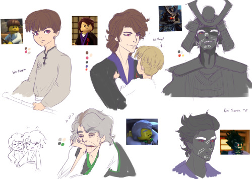 sgrplmjnxxx: Hewwo guys this my some of my artworks..I just recently joined the Ninjago fandom becoz