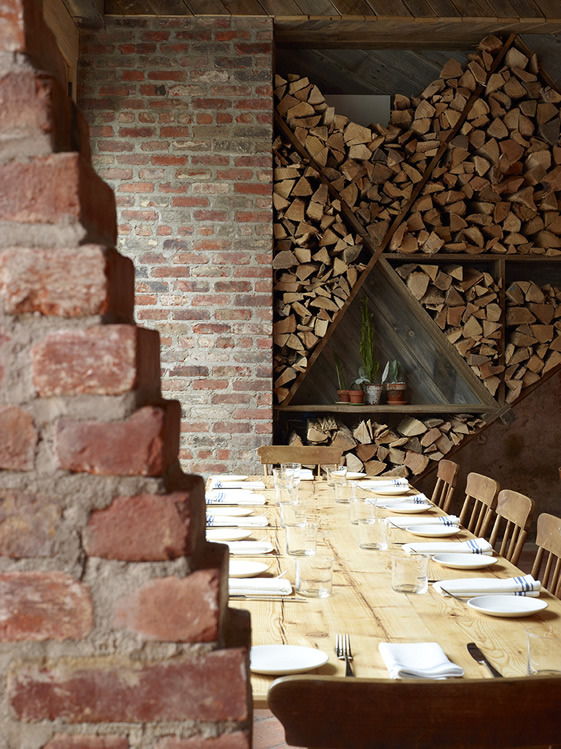 justthedesign:  Dining Room At Isa Design By Taavo Somer  