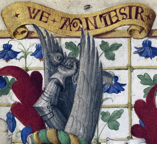 speciesbarocus:  Book of Hours of Simon de Varie (1455). Details |x]> Illuminator: Jean Fouquet.