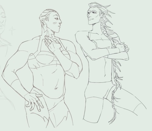 fanart on @rennerei‘s amazing ladies !!! YOU GUYS HAVE TO GO CHECK THEM ALL !!!