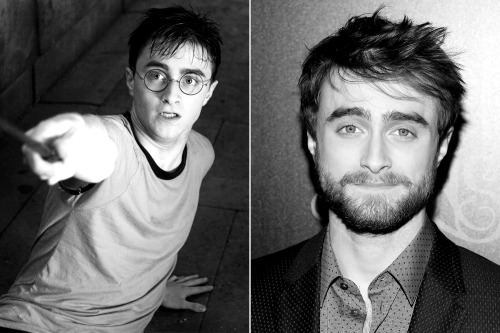 Harry Potter Then and Now