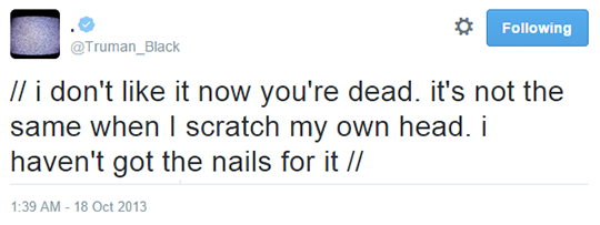 mattyhewhealy:  potential lyrics for // Album 2 // from matty’s twitter 