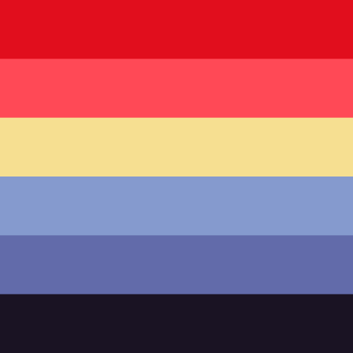 cockyroaches:I made a demiromantic, a demisexual, and a demiseuxal+romantic flags! The demi flag h