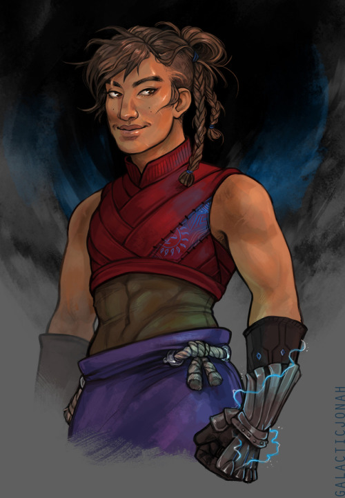 galacticjonah-dnd: [ Heart of a tiger and lightning fists. ] A long overdue update! Beau is first in