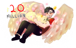 pokitokki:  Congrats on 20 Mil, Mark!! time