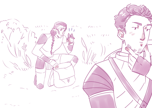 So, I Was Playing Dao As Male Dalish Elf. Once I Clicked Alistairs Icon (friendship Level Was Pretty
