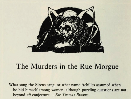 Harry Clarke (1889-1931), &lsquo;Murders in the Rue Morgue&rsquo;, &ldquo;Six Tales&rdquo; by Edgar 