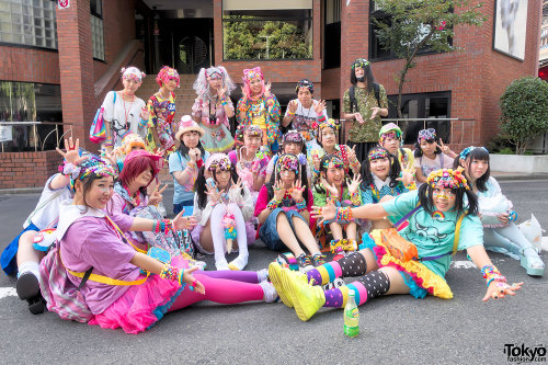 50+ pictures from the summer 2015 Harajuku Decora Fashion Walk in Tokyo!