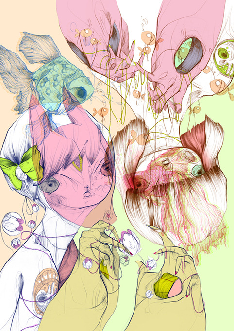 artagainstsociety:  Celina de Guzman 