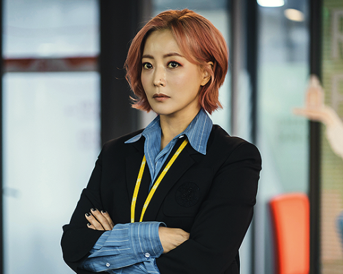 Promotional stills of Kim Hee Sun as Koo Ryeon in Tomorrow 내일 (2022) dir. Kim Tae Yoon