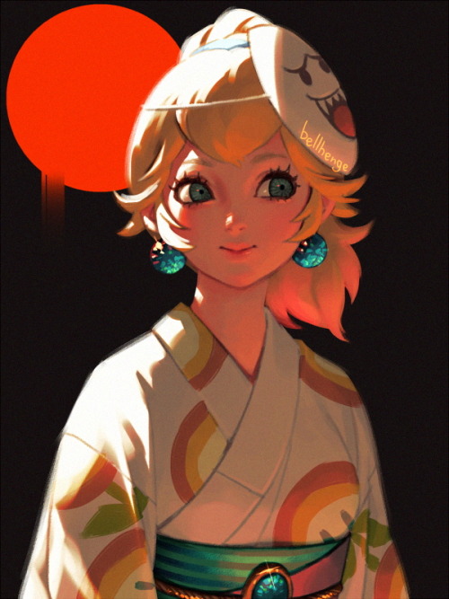 bellhenge:Yukata Peach(2) [Super Mario Odyssey]