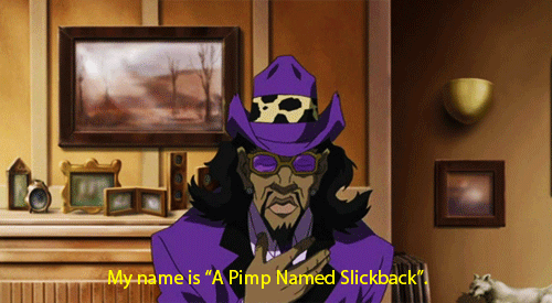 blasianxbri:  soul-assassins:  Like “A Tribe Called Quest” you say the whole thing  this is probably one of my favorite episodes of boondocks. 