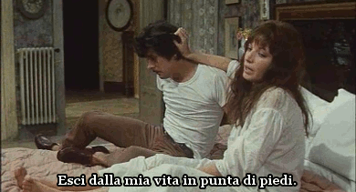 haidaspicciare:Giancarlo Giannini e Monica Vitti.“Dramma della gelosia - Tutti i particolari i