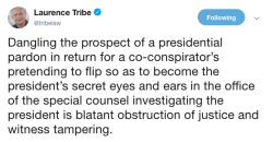 liberalsarecool:  Someone tell Trump that lying to Mueller is not like lying to his doormat wife.