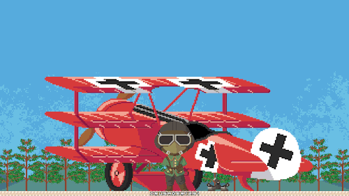 Jäger&rsquo;s elite skin , Flying Ace fan art wallpaper.(Based on the Red Baron&rsquo;s aircraft, Fo
