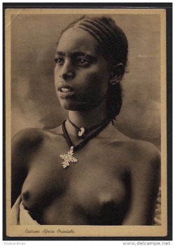 Eritrean Woman, Via Delcampe.   