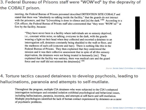 thinksquad: 16 Horrifying Excerpts From the Torture Report That the CIA Doesn’t Want You to Se