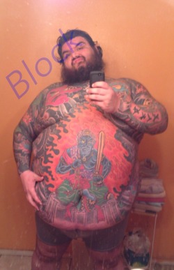 bigblockgamc:  So am I sexy now??? LOL  Yes, I’m a fatty and most people will be grossed out by this but, I don’t care. I’m happy in my own skin. As we should all always be. I don’t look like guys in magazines or movies but, I am me and that’s
