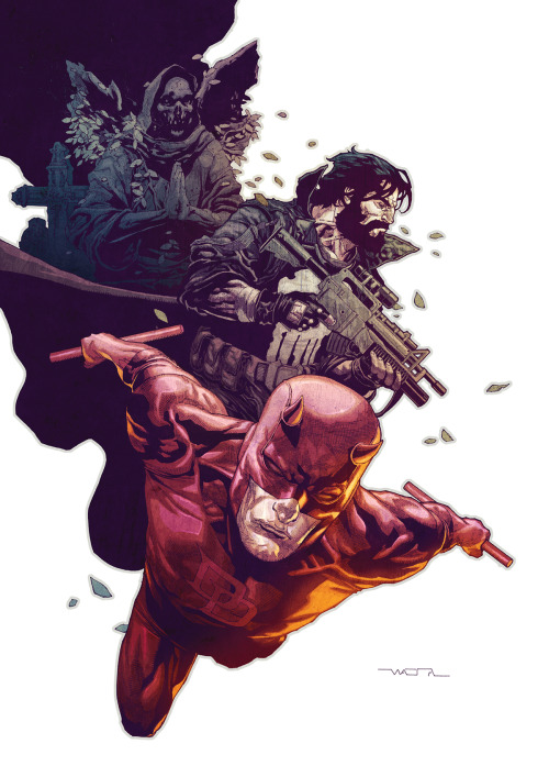 herochan:  Daredevil + PunisherCreated by WATA  