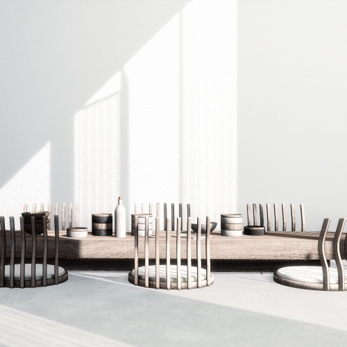 kuidaore dining.14 new meshes.free.download