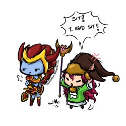 weagueofwegends:  [x] Shyvana’s too hard to train!