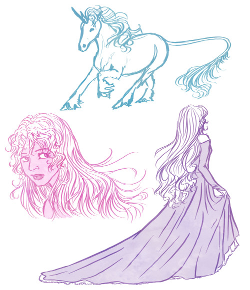 I’ve been on a Last Unicorn kick recently.