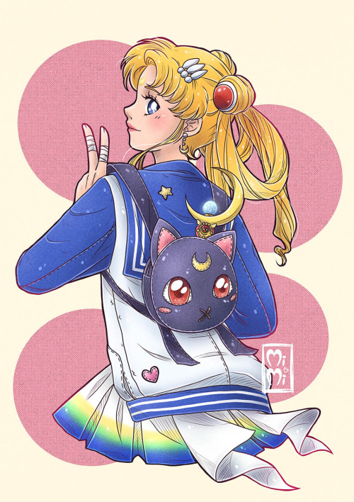 princessmimoza: .sailor moon / tsukino usagi and back to the retro line~ sailor moon was the first a