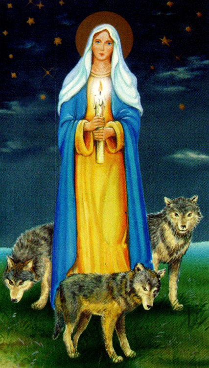 lamus-dworski:In the Polish rural beliefs and legends the Holy Mother is often described as a &rsquo