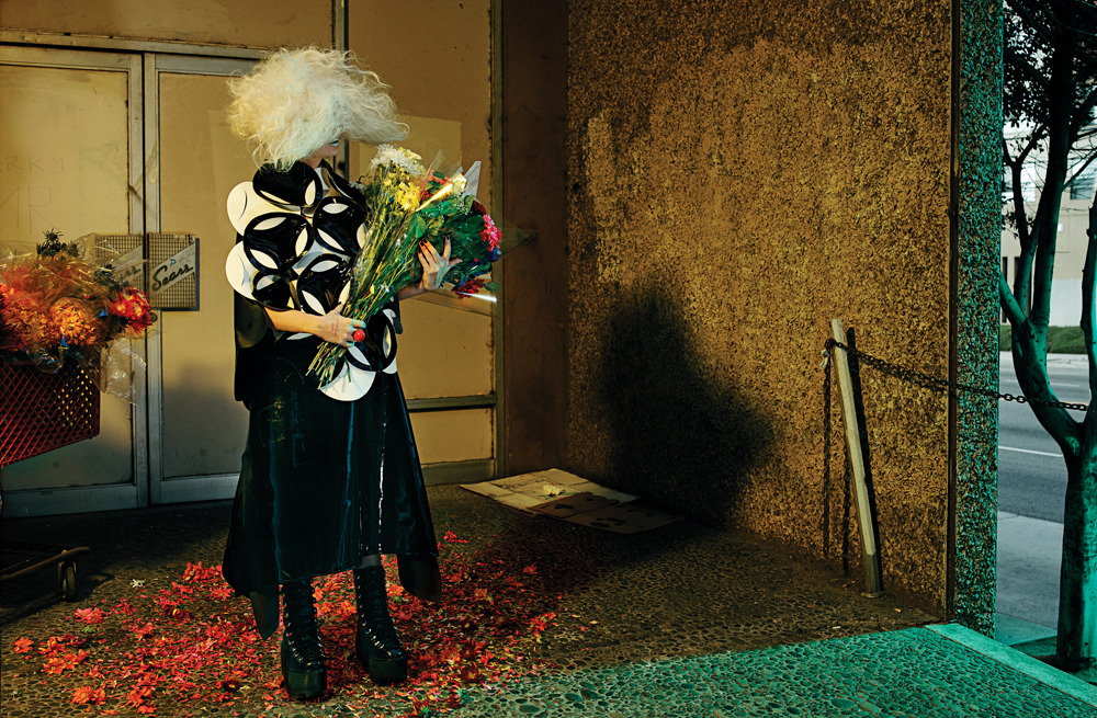 edenliaothewomb:Sia Fuler, photographed by Gregory Harris for INTERVIEW, April 2015.
