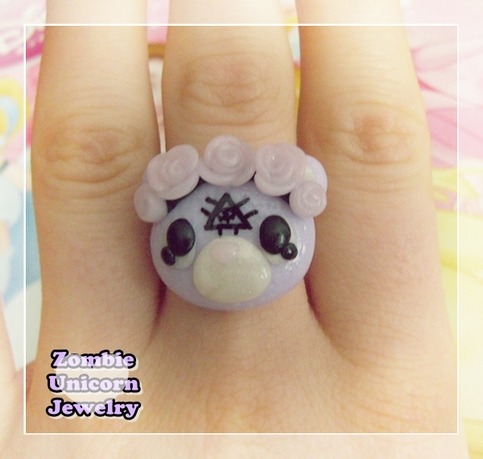 PARTNER SHOP PROMO POST!!  ZOMBIE UNICORN JEWELRY ♥ Zombie Unicorns Jewellery has a cute collection 