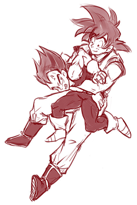 mosheneira:  Dragon Ball Z - LOG 1 | フダシック [pixiv] http://www.pixiv.net/member_illust.php?mode=medium&amp;illust_id=43777796