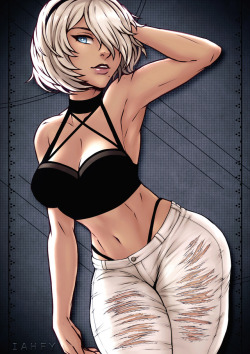 iahfy:  modern 2B that took 4ever I have a problem ;w; variation set preview +++  &lt;3 //// &lt;3