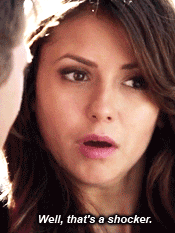 jinxed-wood:  Katherine’s girlcrush on Caroline! 