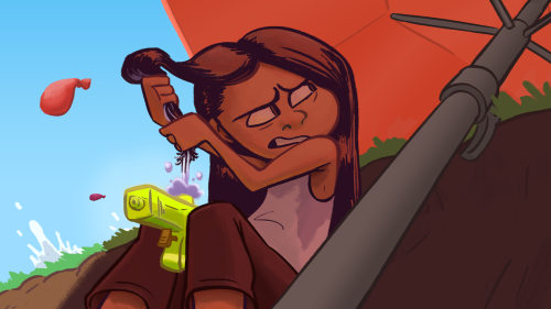War is HeckA squirt gun fight was very nearly my thesis film! It’s coming back in another project be