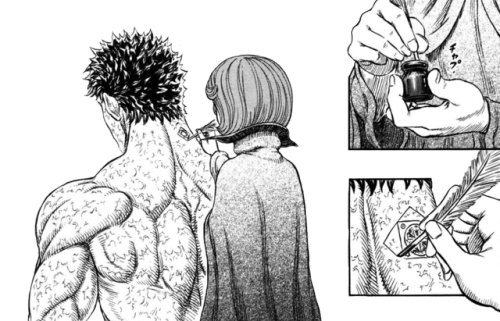 transparents of schierke and guts! (do NOT tag as a ship, you will get blocked and reported.)