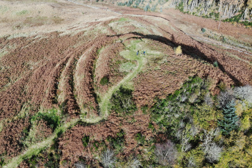 Dunmore Pictish Hillfort, CallanderThis easily-accessible Iron Age-style hillfort is located in the 