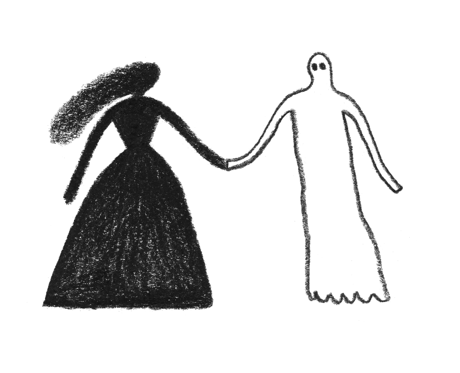 mariainesgul:  A Girl and a Ghost.