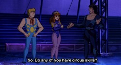 yellowfighter88:  Everyone talking about Shaggy’s power are overlooking Fred’s Surprisingly Chaotic Energy