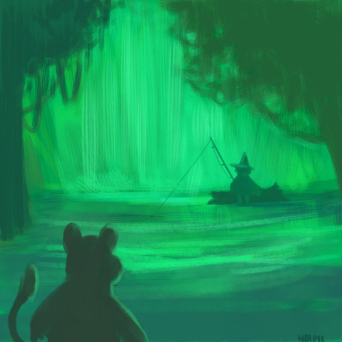 some random color study shit-sorry moomee looks like a fucking rat ngl