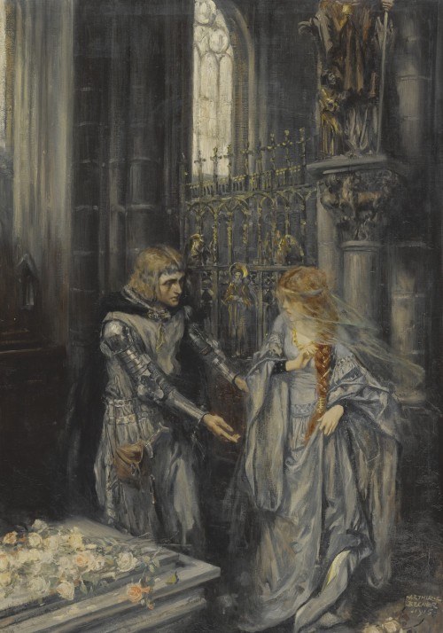 Untitled (Valiant Knight), 1915 By Arthur Ernst Becher (American, 1877--1941)