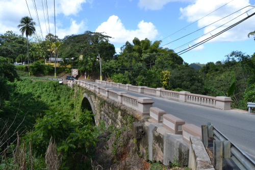 Old bridge in Corozal, Puerto Rico.