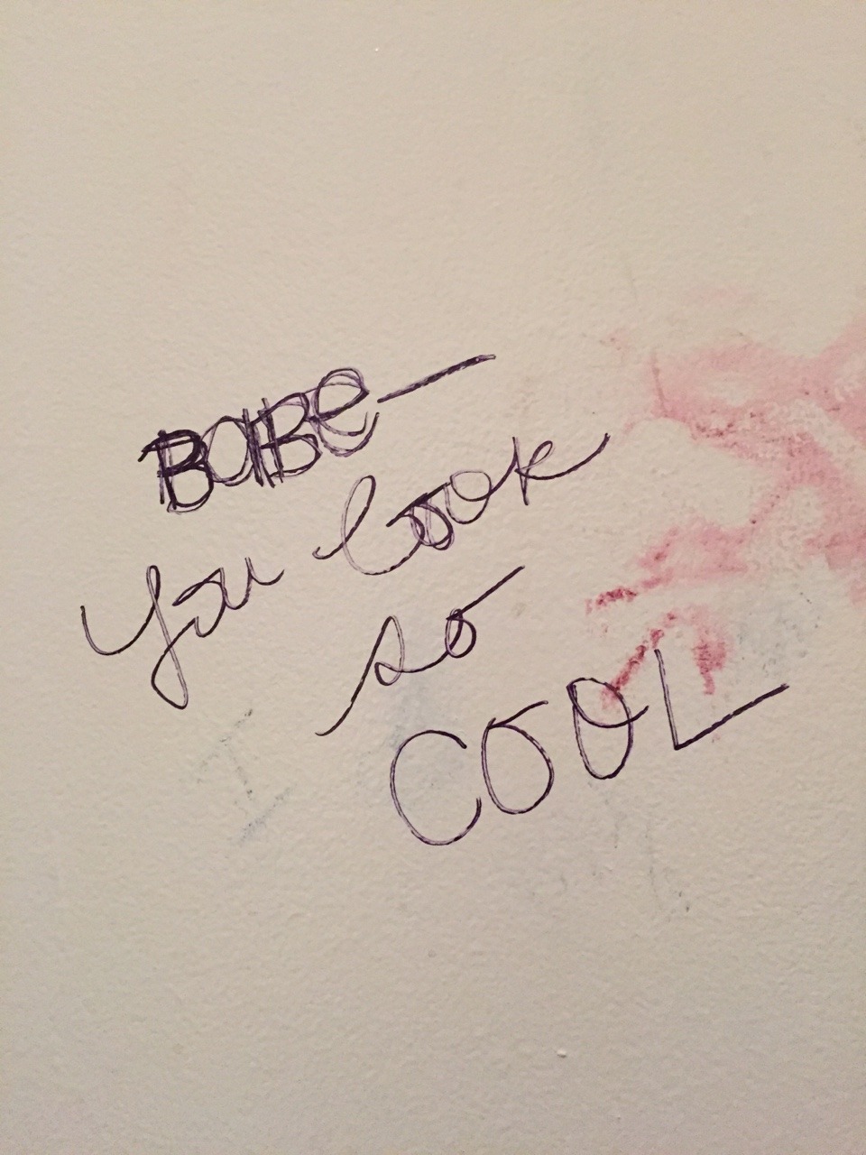 crystal-liized:  Bar bathroom findings. It’s true.