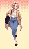 akiosketch:Profiles for my girls