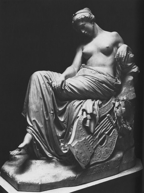 whatshallwesay:  Sculpture of Sappho by Giovanni Dupre