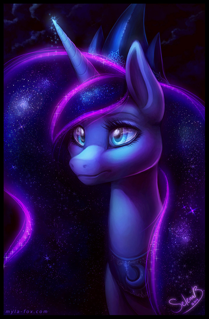 rawiltshire103:  dragonbait-ep:  Princess Luna by MylaFox  Something about this I