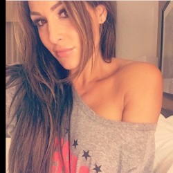 nikkibelladotcom:  A strong champion that proved that she is a real champion💖💖 #FearlessNikki #NikkiBella @thenikkibella – Photo posted by Instagram user @briemode_fearlessnikki_ at http://ift.tt/1KtkHcU
