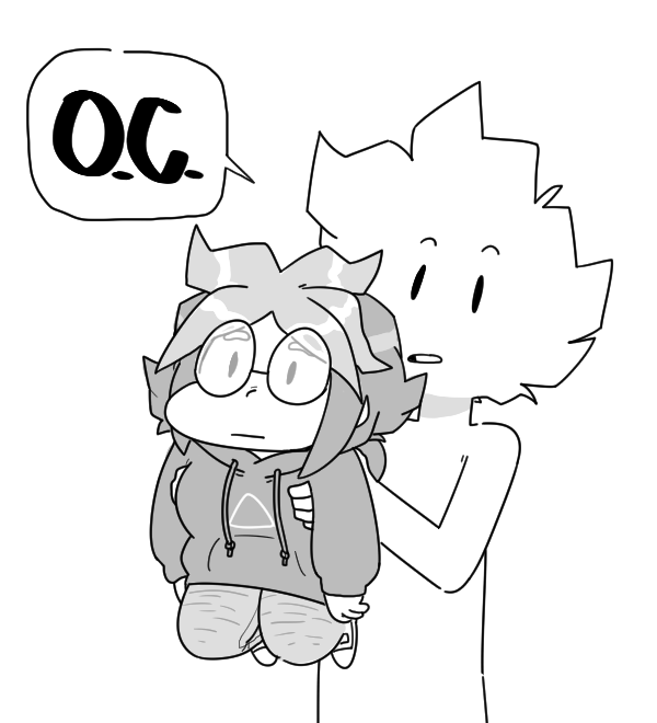 she’s a dumb oc from something dumb I wanted to do when I was in college. It was