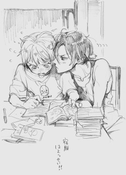 ochinie:  Rin ♥ Nitori 落描き色々詰め